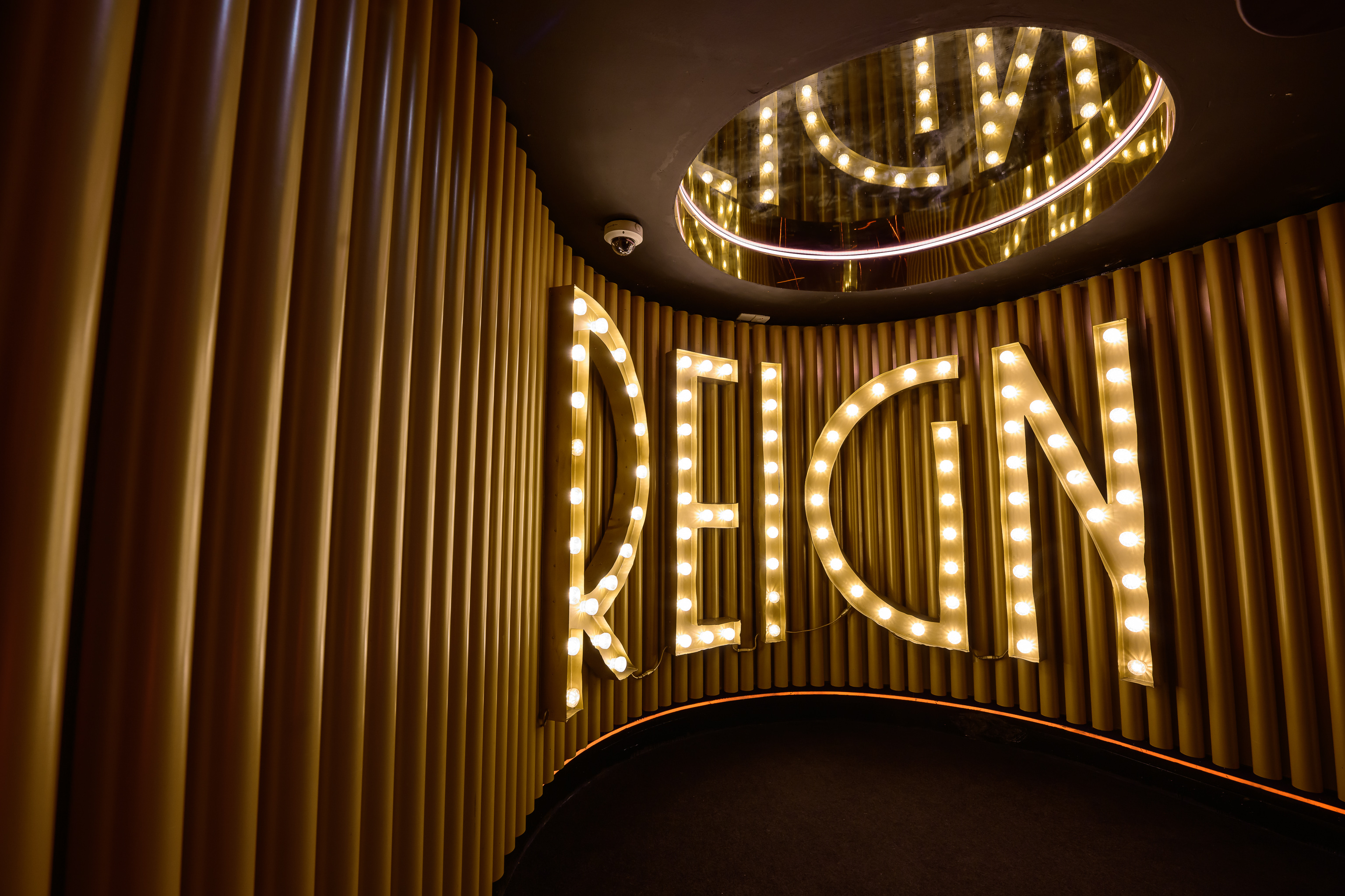 Modern 30th birthday party venues london with boardroom table and presentation screen