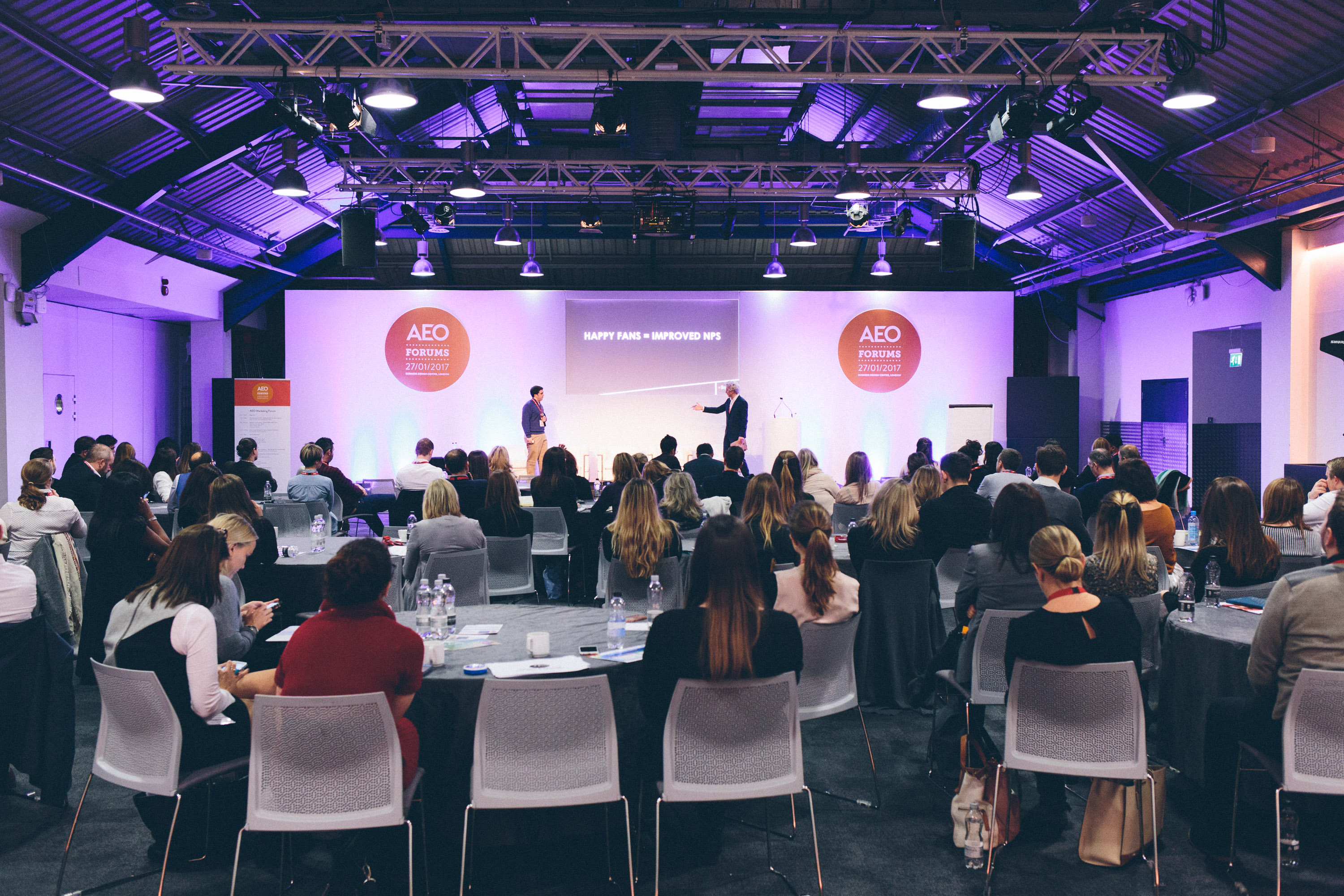 Modern awards ceremony venues central london with boardroom table and presentation screen