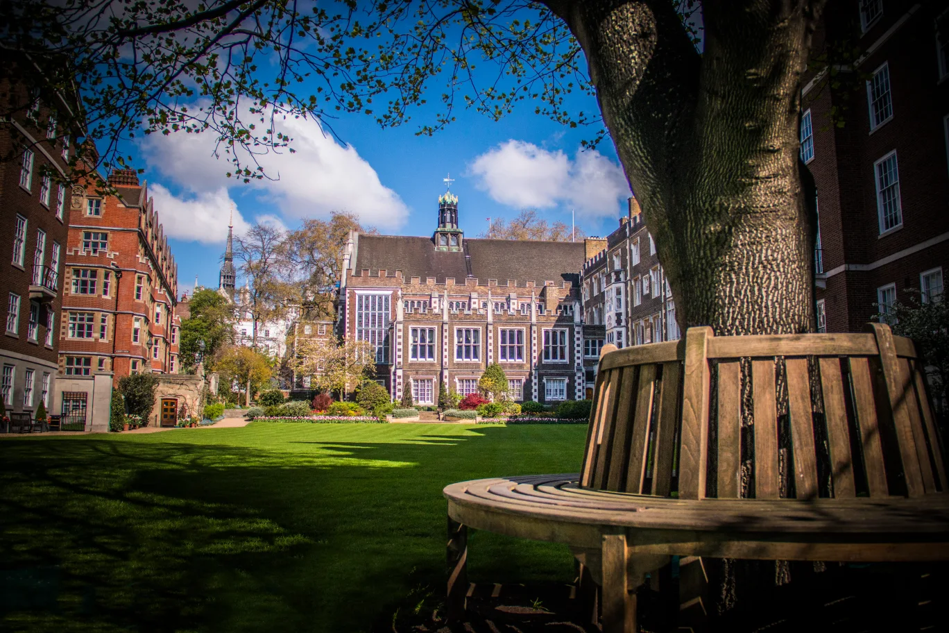 Modern small wedding venues with boardroom table and presentation screen