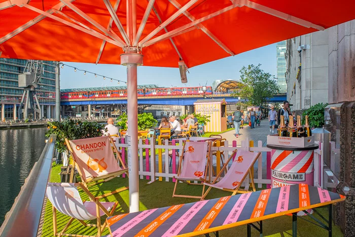 Modern kids party venues london with boardroom table and presentation screen