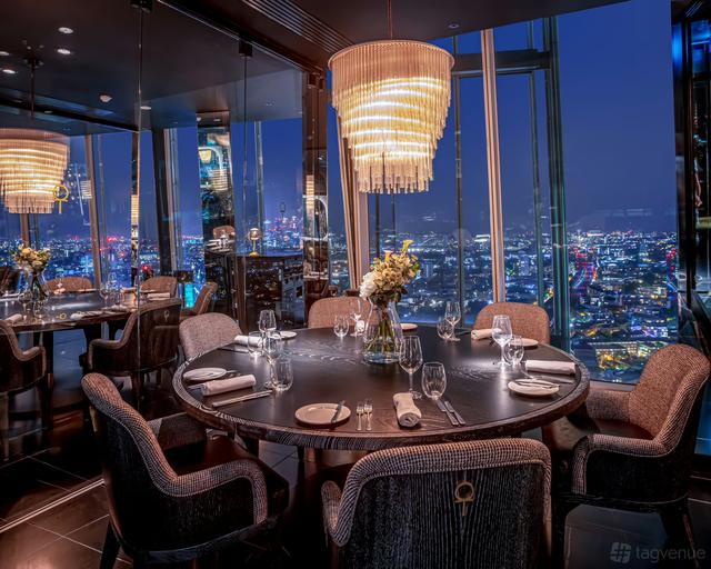 Aqua Shard - Glass Dining Room at Aqua Shard 