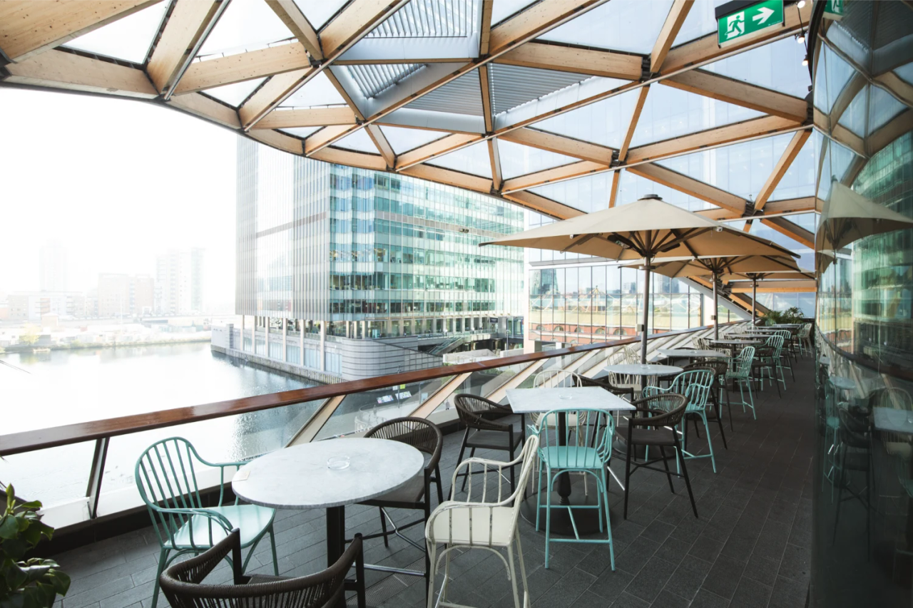 Pergola on the Wharf