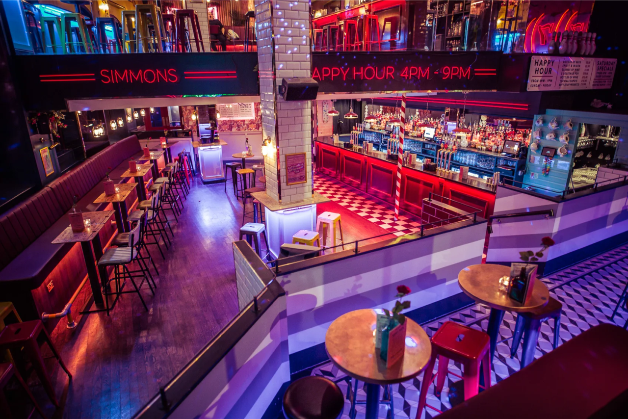 Simmons Bar -  Bank Full Venue Hire 